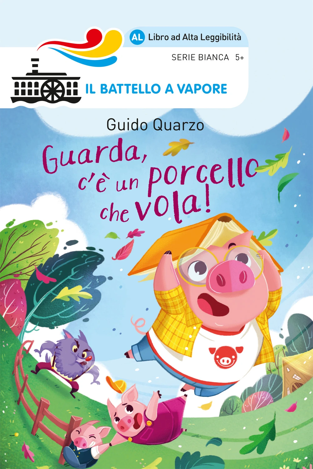 Guarda, c’è un porcello che vola!