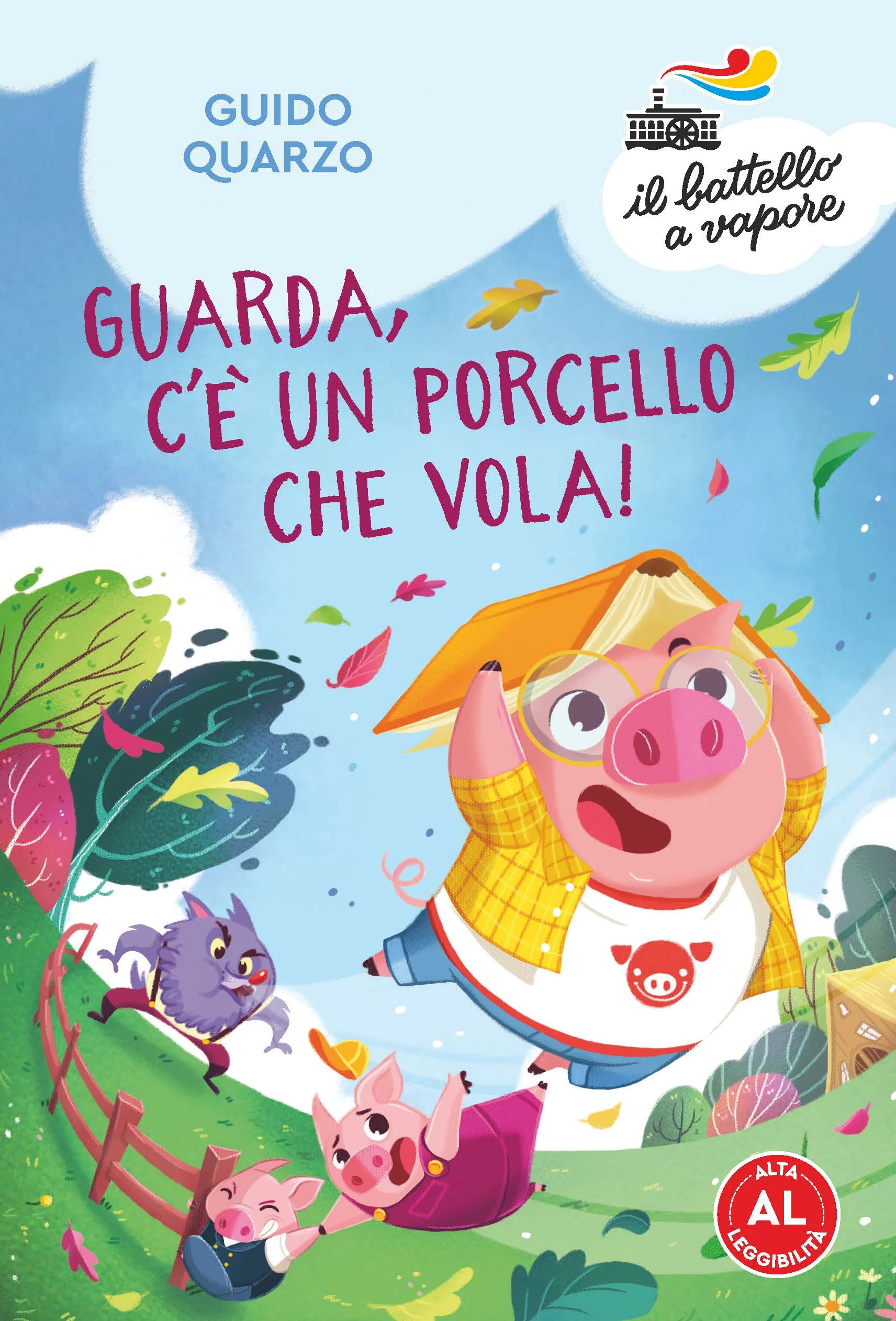 Guarda, c’è un porcello che vola!