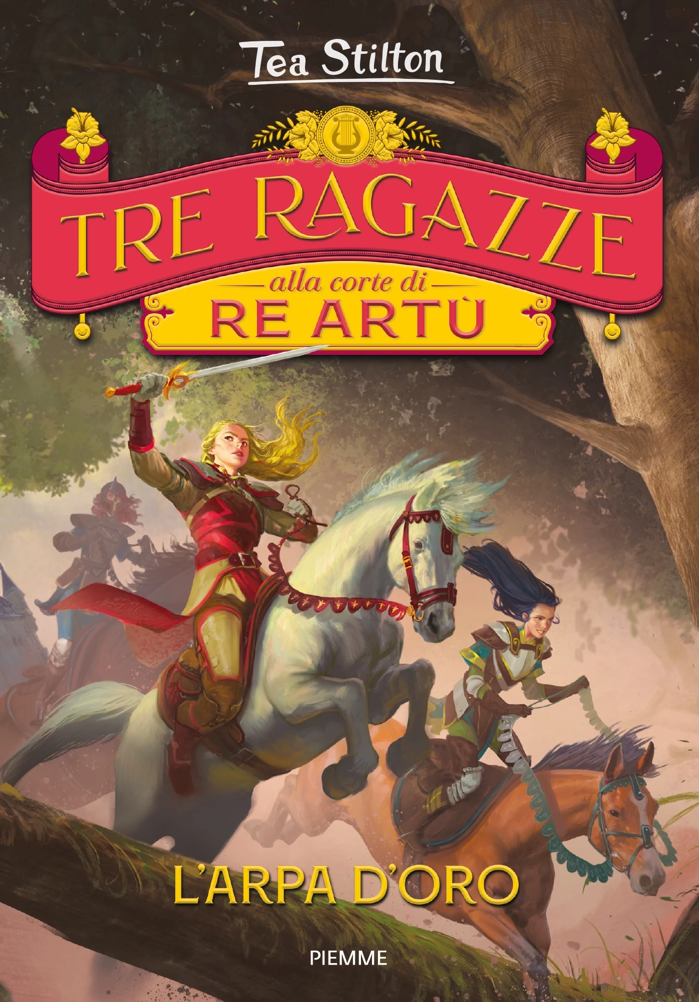 Tre ragazze alla corte di re Artù. L’Arpa d’Oro