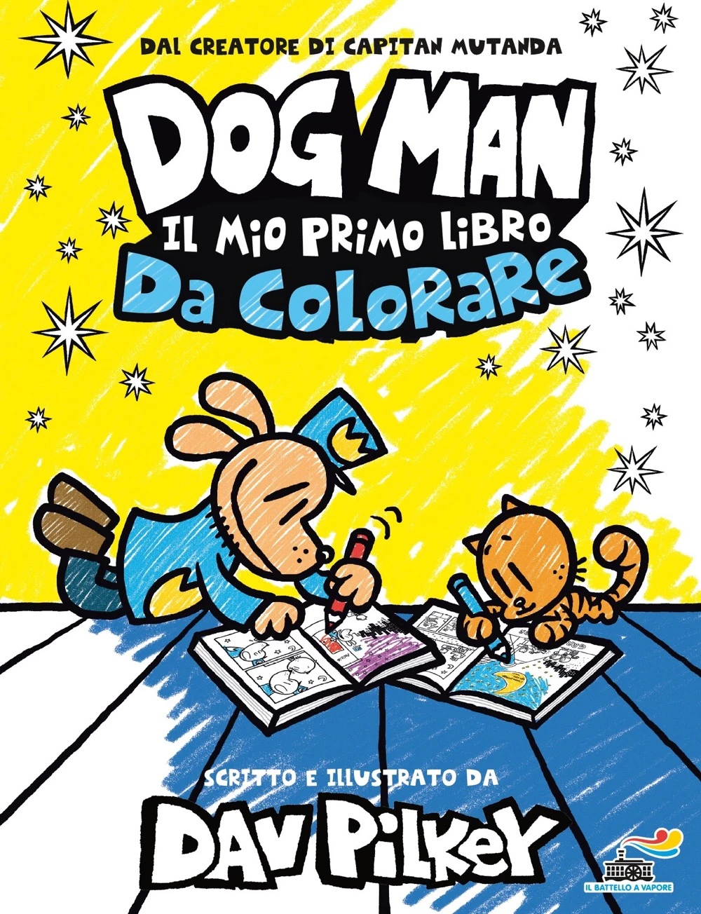 DOG MAN – IL MIO PRIMO LIBRO DA COLORARE