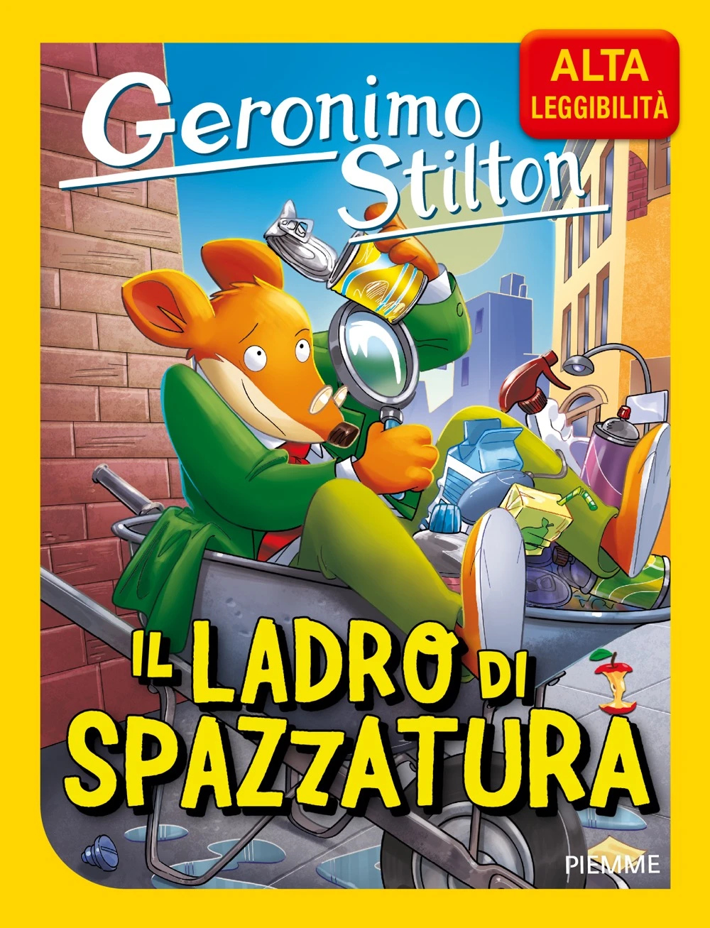 Il ladro di spazzatura. Alta Leggibilità