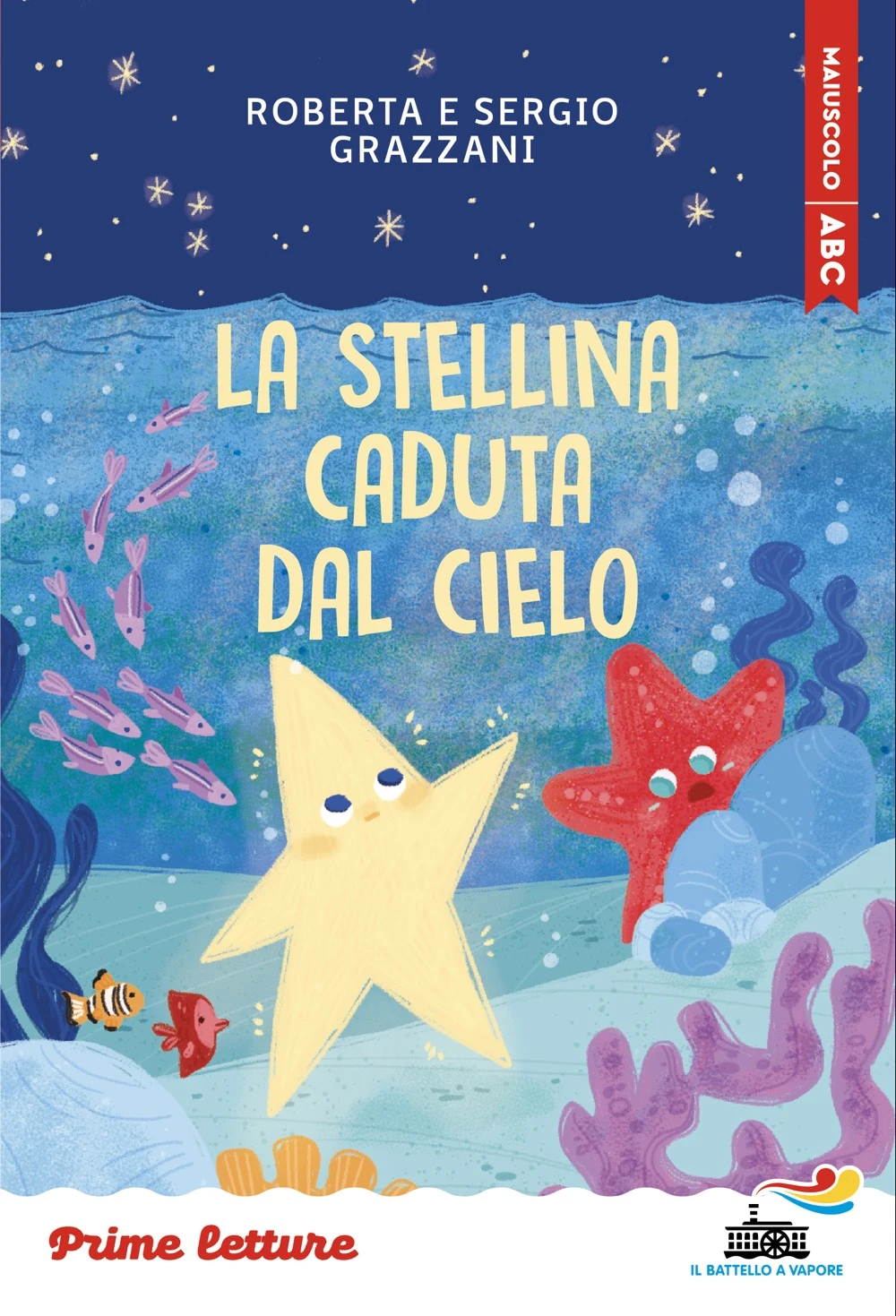 La stellina caduta dal cielo – stampatello maiuscolo a leggibilità facilitata