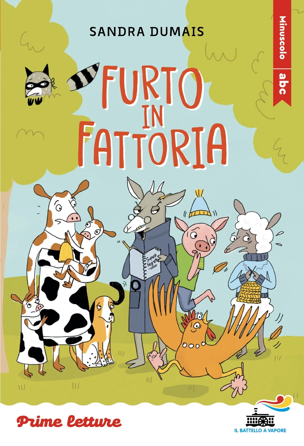 Furto in fattoria – stampatello minuscolo a leggibilità facilitata