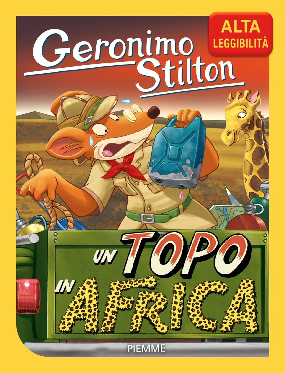 Un topo in Africa. Alta leggibilità