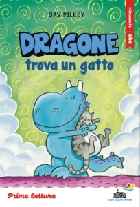 Dragone trova un gatto - stampatello minuscolo a leggibilità facilitata