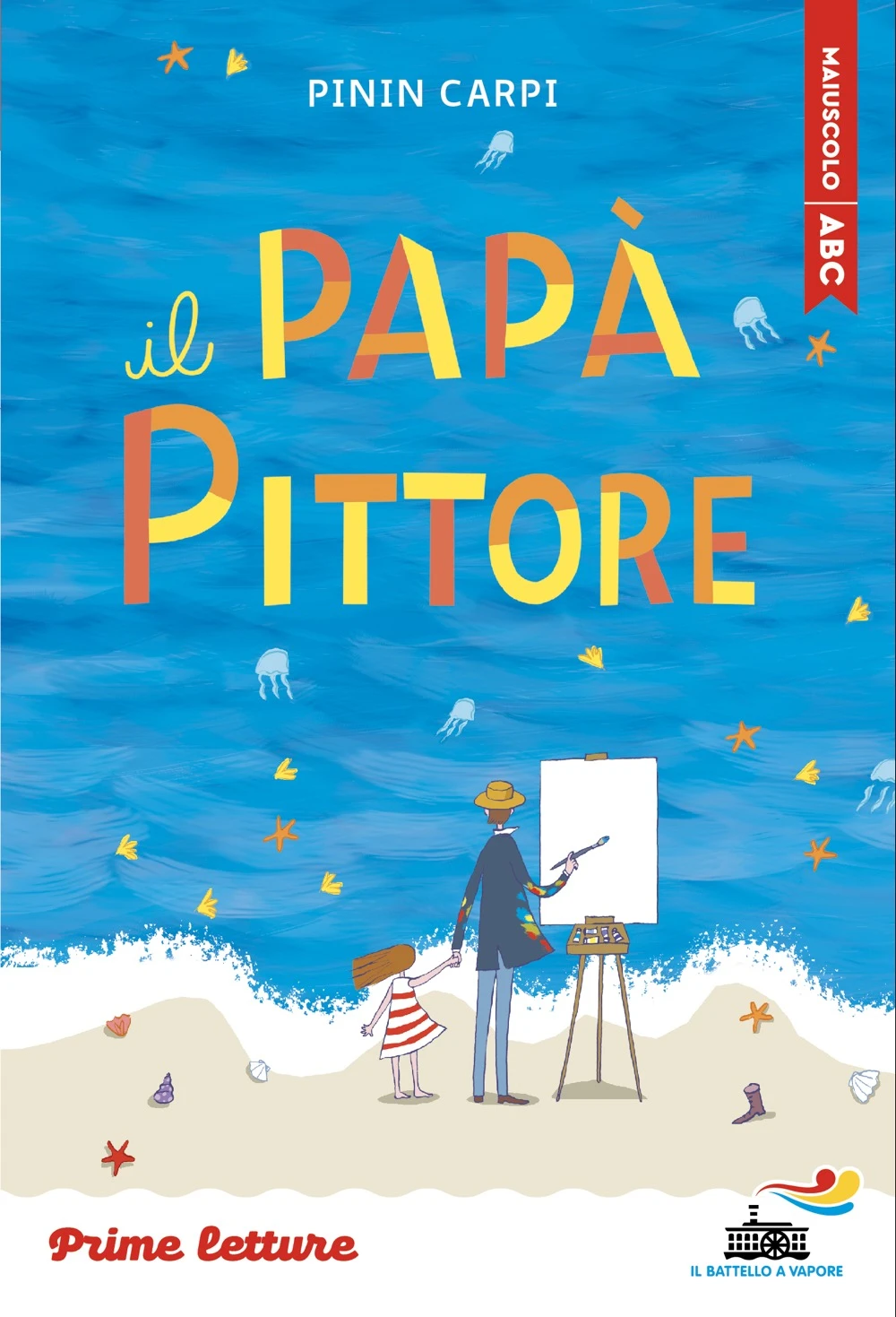 Il papà pittore – stampatello maiuscolo a leggibilità facilitata