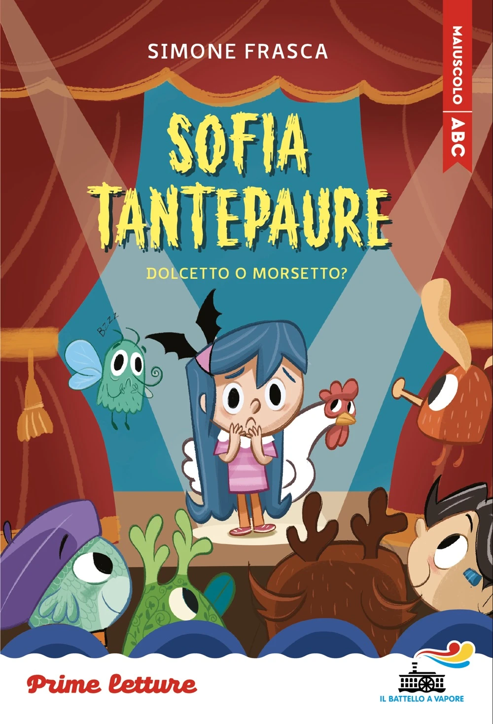 Sofia Tantepaure – Dolcetto o morsetto? – stampatello maiuscolo a leggibilità facilitata